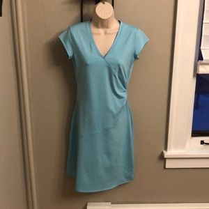 Athleta Light Turquoise Blue Dress Sz XS